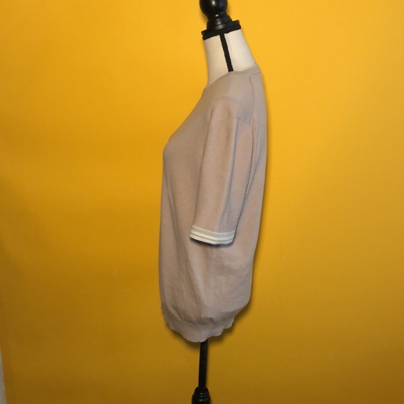 REISS short sleeve crew neck knit sweater - Picture 2 of 8